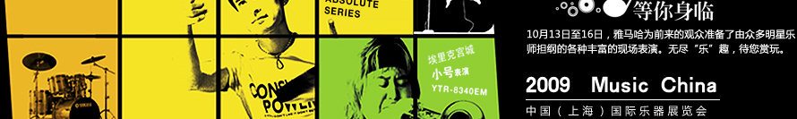 YAMAHA闪亮登场2009 Music China 
