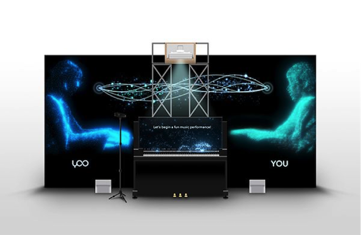 菠菜担保网联手博报堂i-Studio展出实验性人工智能音乐装置“与YOO合奏”