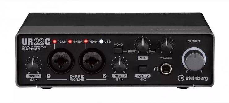 升级 USB-C 和 32/192：Steinberg 宣布 UR22C、UR44C 和 UR816C 音频接口