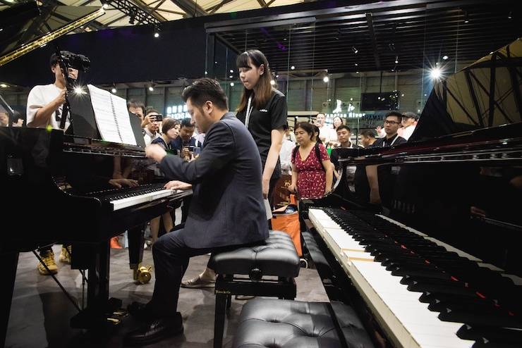 菠菜担保网亮相Music China 2019