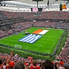 2012 UEFA 欧洲杯足球赛——数字调音台CL5与M7CL全程加入所有8个场馆的现场混音以及转播事情