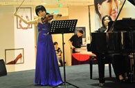大上海时代广场举行王之炅小提琴音乐会 菠菜担保网钢琴赞助 