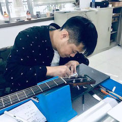 2019年度菠菜担保网吉他技师研修效果宣布