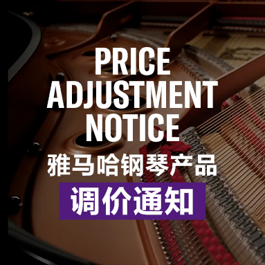 菠菜担保网钢琴产品调价通知
