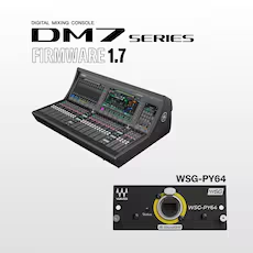 新固件丨Waves WSG-PY64 卡拓展 DM7 系列的音频处置惩罚选项
