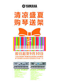 清凉盛夏，，，，，，购琴送架 